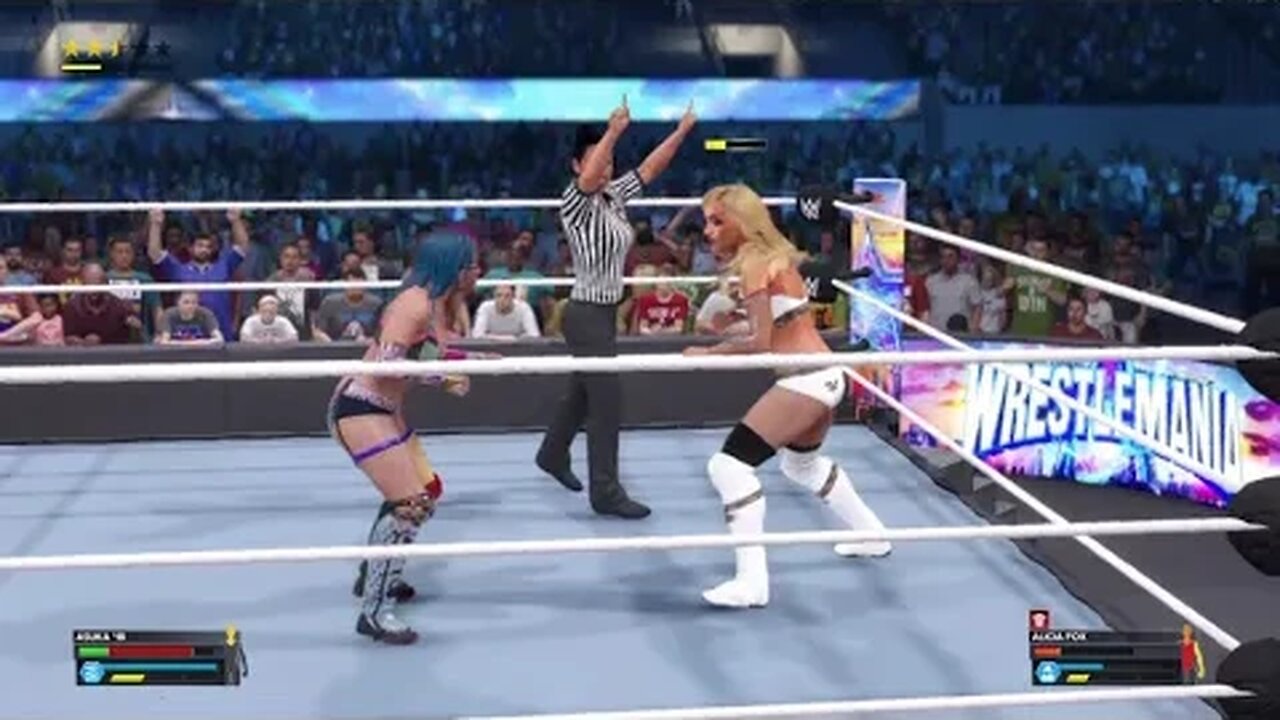 WWE 2K23: Asuka '18 Vs. Alicia Fox (Legend Difficulty)