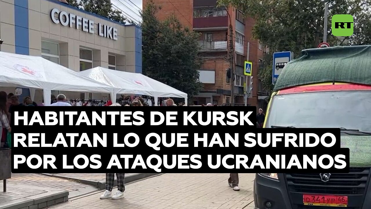 Los habitantes de la provincia de Kursk relatan lo que han sufrido por los ataques ucranianos