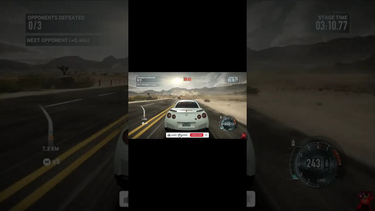 NEED FOR SPEED THE RUN How Did I Win This Race 2 #short