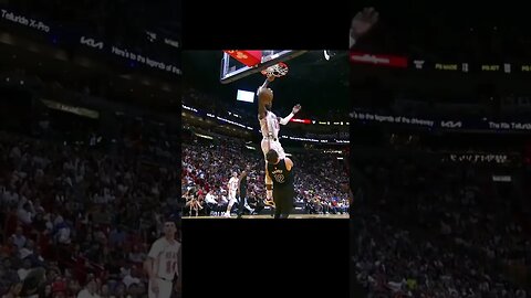 Bam Adebayo POSTER DUNK Is Unreal