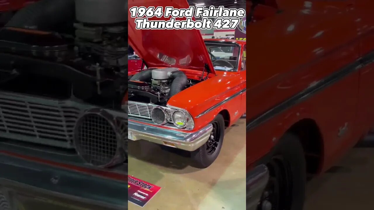 RARE 1964 Ford Fairlane Thunderbolt 427 Super Stock! #shorts