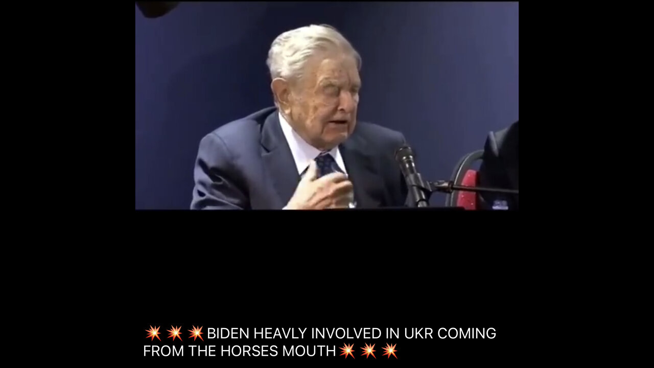 TSVN317 7.2022 George Soros Explaining He Worked With Joe Biden In Regards To Ukraine