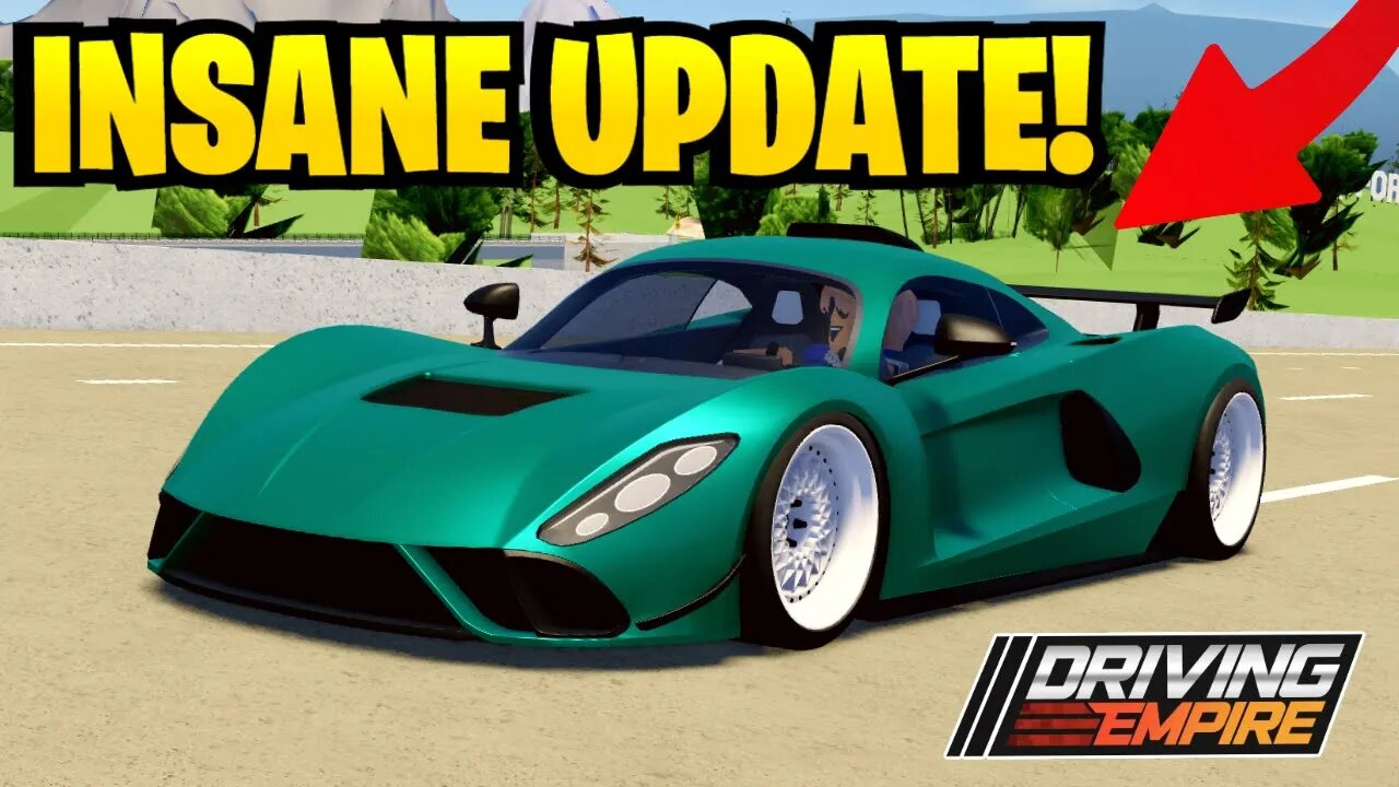 INSANE Update + Event in Driving Empire!