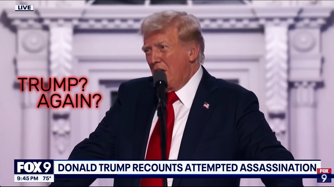 Donald Trump speaks again about the assassination attempt