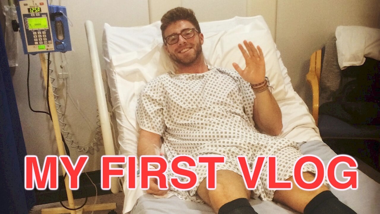 MY FIRST VLOG: in hospital with a Canon 750D!