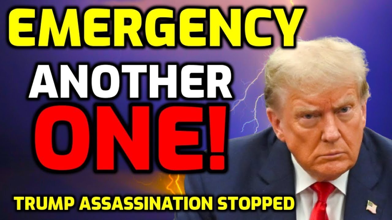 EMERGENCY ALERT!! ⚠️ ANOTHER DONALD TRUMP ASSASSINATION JUST STOPPED!!