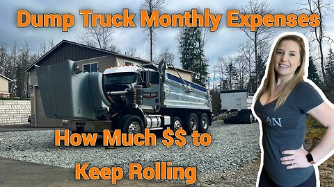 Dump Truck Monthly Expenses on My 2003 Kenworth T800 Truck and Trailer Dump Truck. $$$