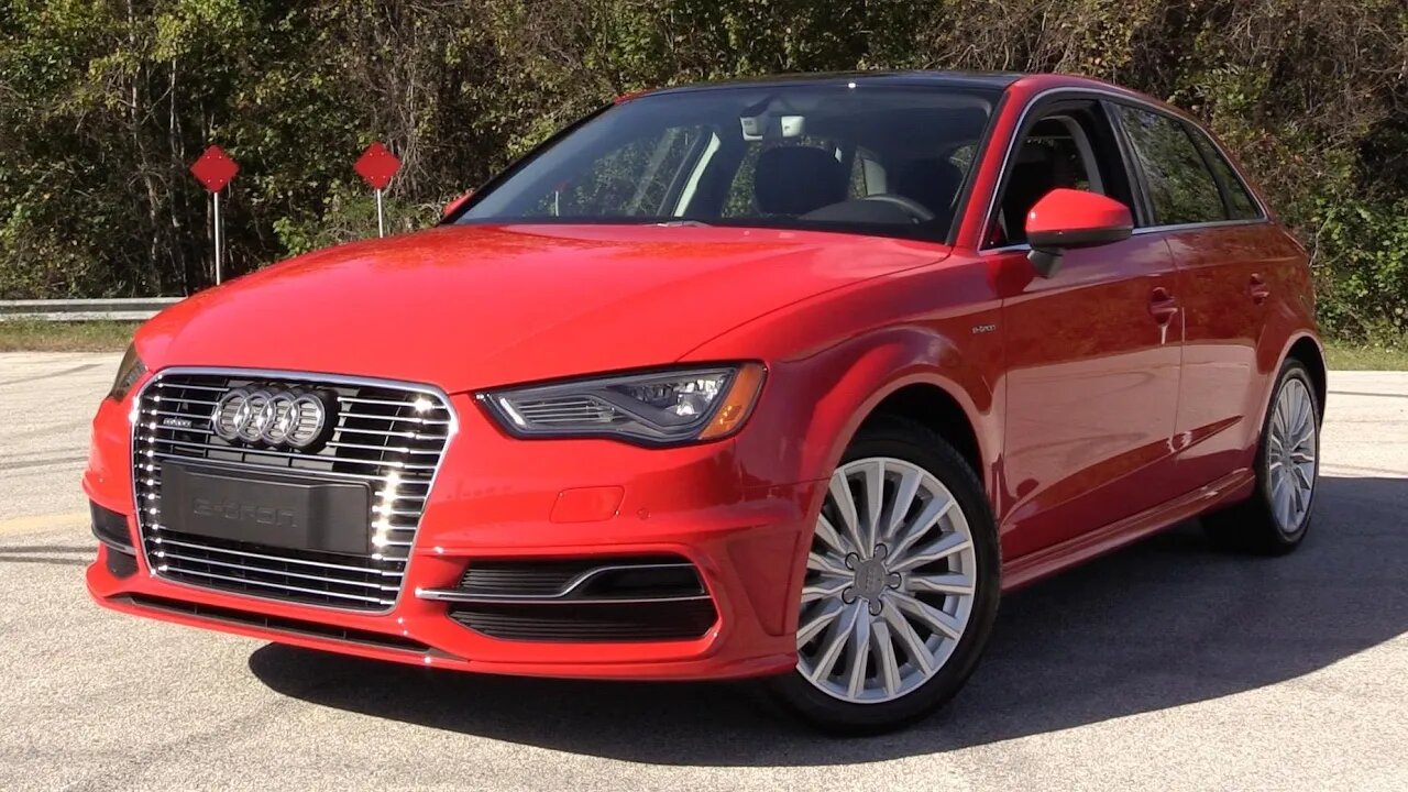 2016 Audi A3 Sportback E-Tron Start Up, Road Test, and In Depth Review