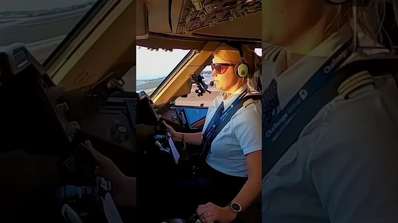 Landing a 747👩🏻✈️✈️