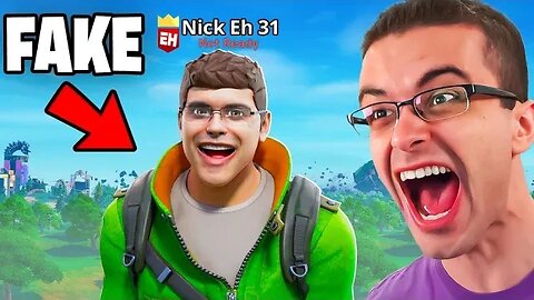 Exposing a FAKE Nick Eh 30 in Fortnite!