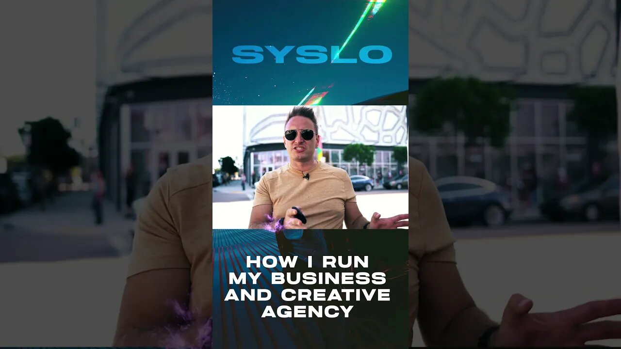 How I Run My Business and Creative Agency - Robert Syslo Jr