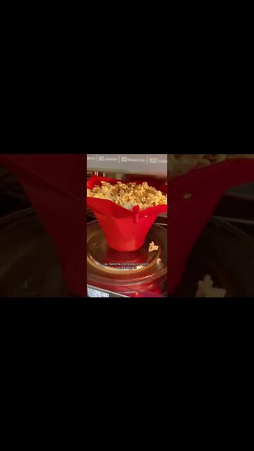 COMO FAZER PIPOCA SEM ÓLEO NO MICROONDAS RÁPIDO E FÁCIL - ACHEI NA SHOPEE #shorts #achadinhos