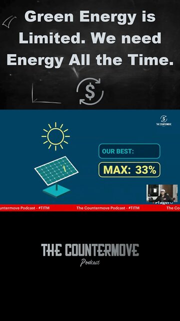 Green Energy is Limited. We Need Energy ALL THE TIME. 🤔 #TITM