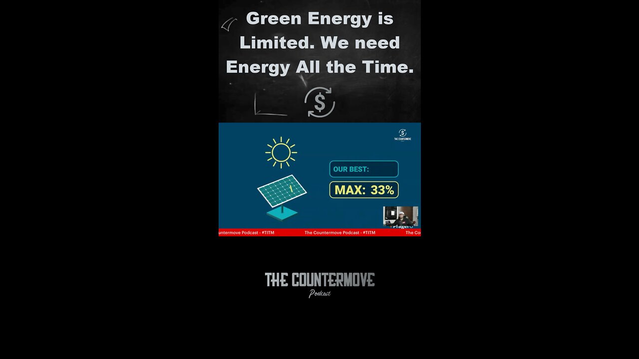 Green Energy is Limited. We Need Energy ALL THE TIME. 🤔 #TITM
