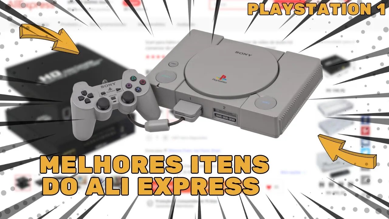 Descubra os ITENS mais incríveis do ALIEXPRESS para levar sua experiência no PS1 para outro nível!