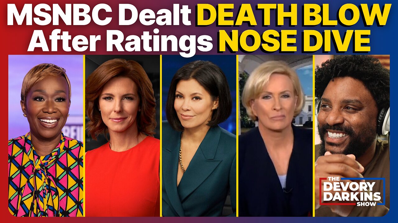 MSNBC Dealt DEATH BLOW After RATINGS Nose Dive Post-Election