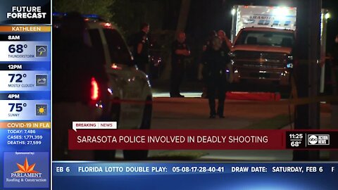Officer involved shooting in Sarasota