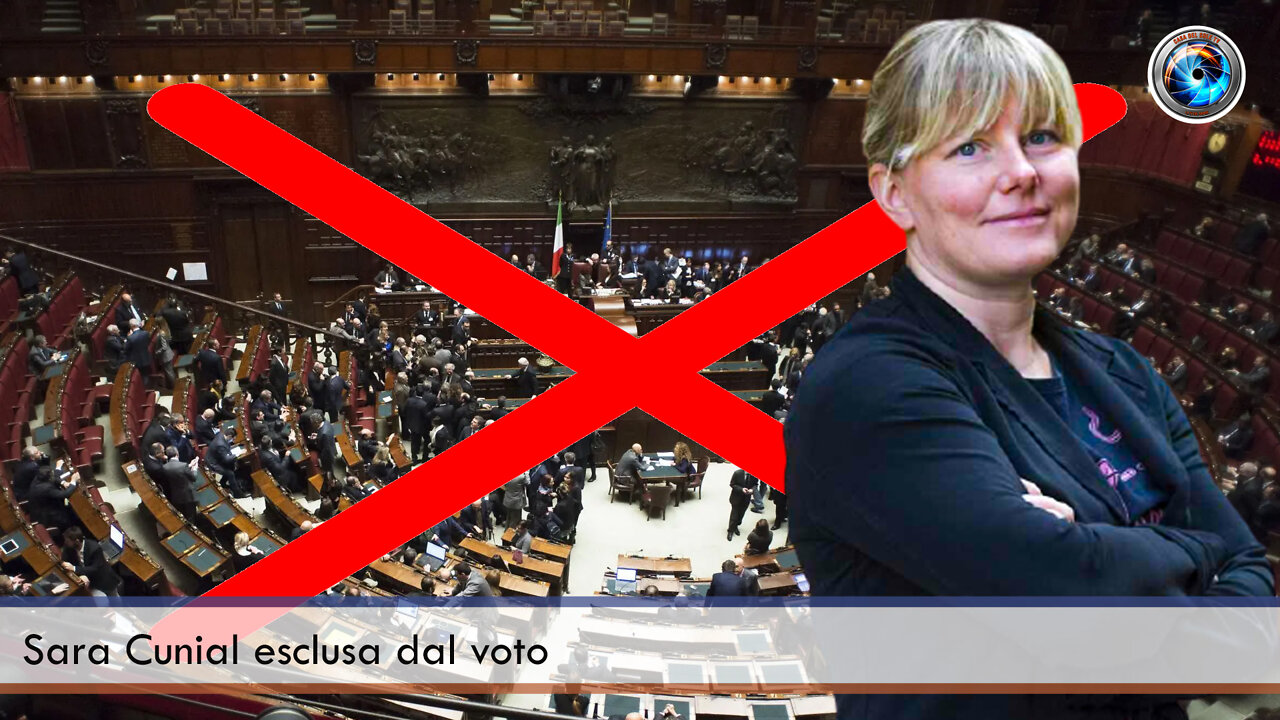 Sara Cunial esclusa dal voto