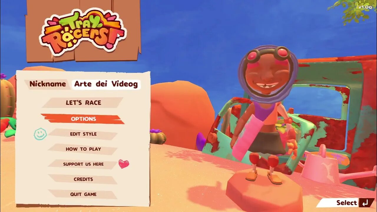Tray Racers (free on Steam, gameplay)