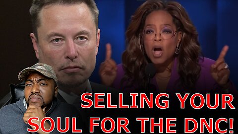 Elon Musk EXPOSES Oprah As She GETS ROASTED For Trump DERANGED SPEECH Shilling For Democrats At DNC!