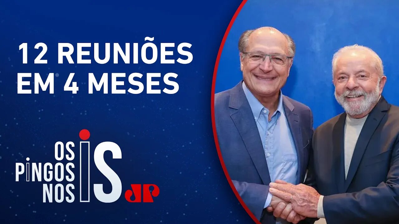 Frequência de encontros entre Lula e Alckmin assusta