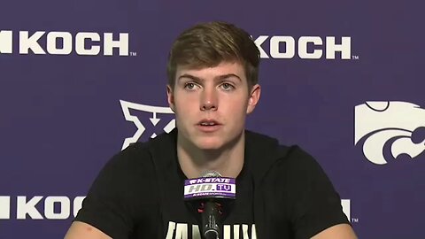 Kansas State Football | Will Howard Press Conference | November 10, 2020