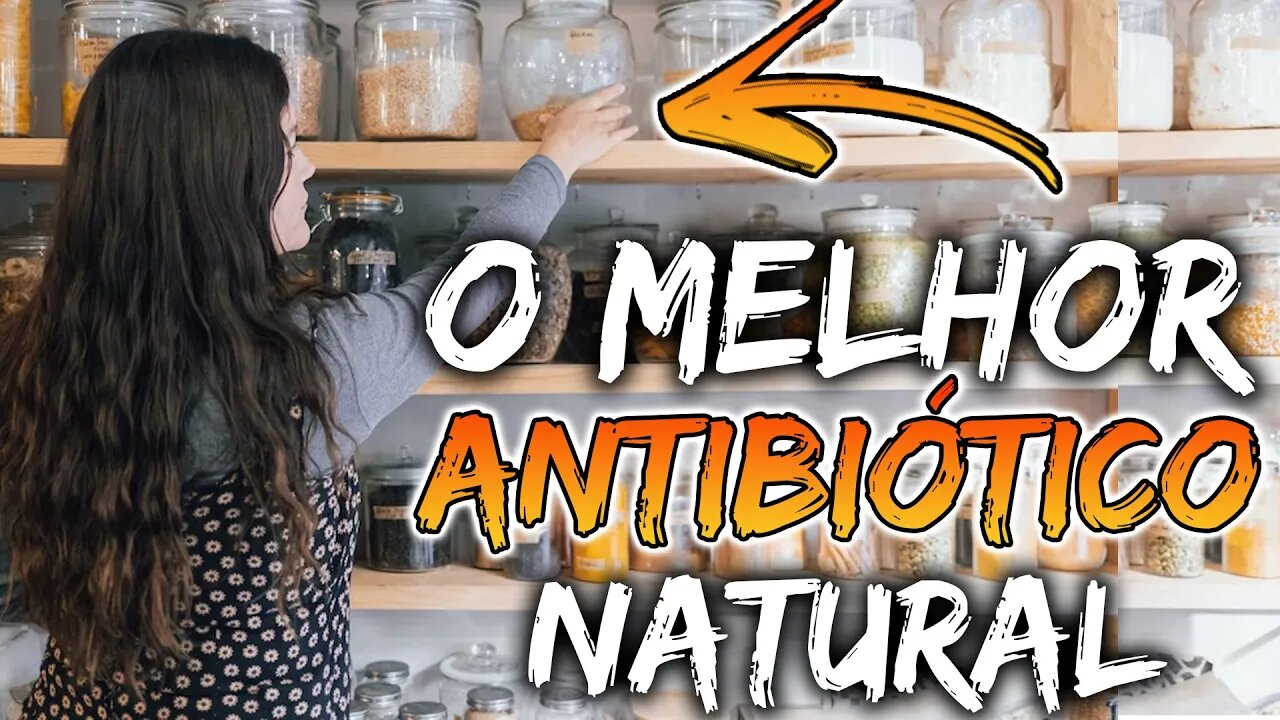 O melhor ANTIBIÓTICO Natural que existe