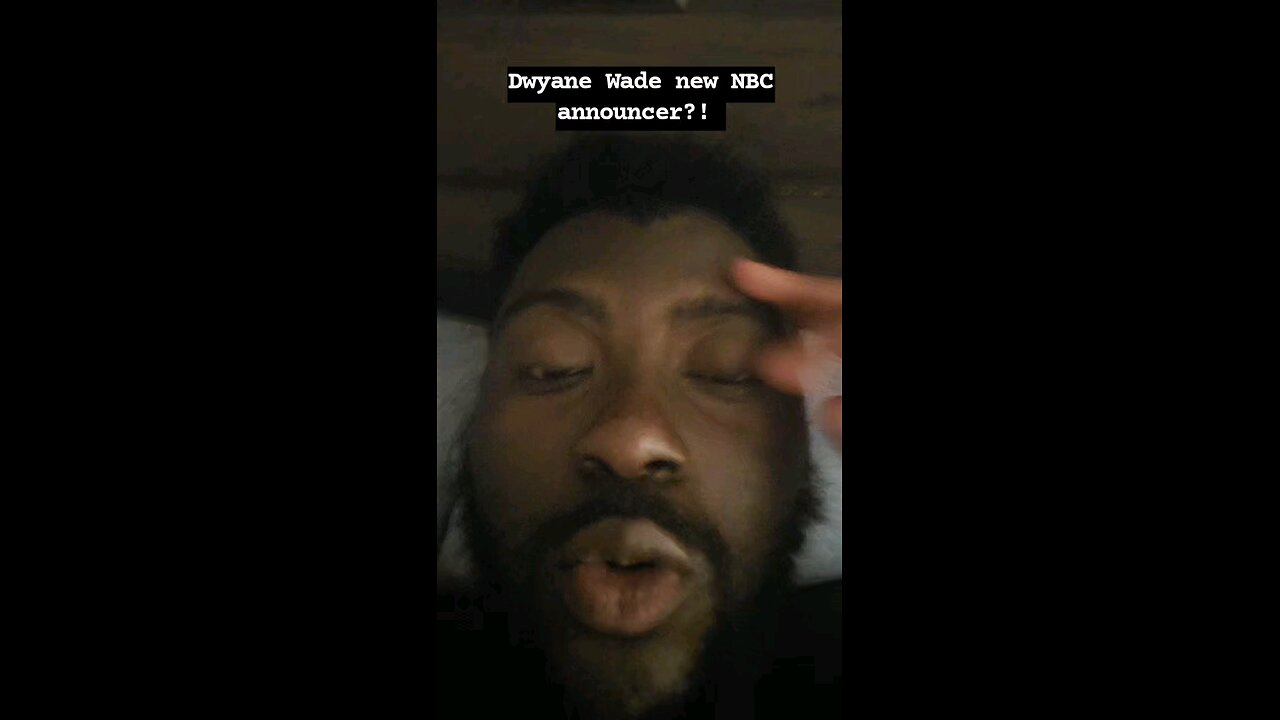 Dwyane Wade new NBC announcer?!