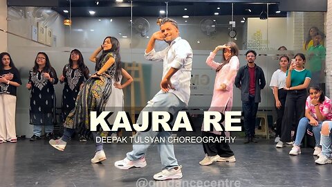 Kajra Re - Class Video | Deepak Tulsyan Choreography | G M Dance | ft. Akshita &amp; Aanya