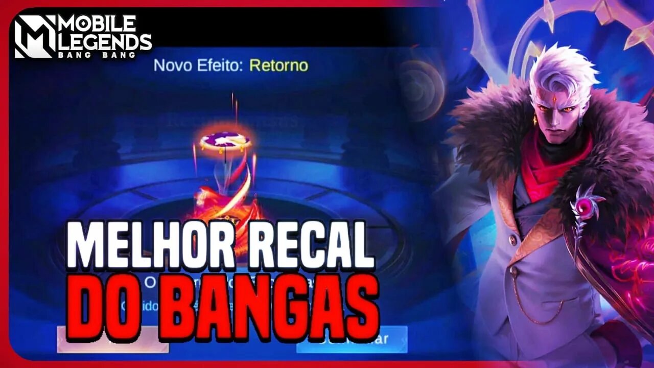 PEGUEI O MELHOR RECAL DE EVENTO DO BANGAS E JOGUEI DE DRAGÃO | MLBB