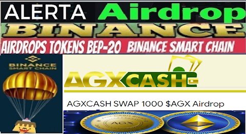 [ Airdrop AGXCash ] Ganhe 1000 Token AGX com simples Tarefas | Distribuição 30/Julho | Home Office