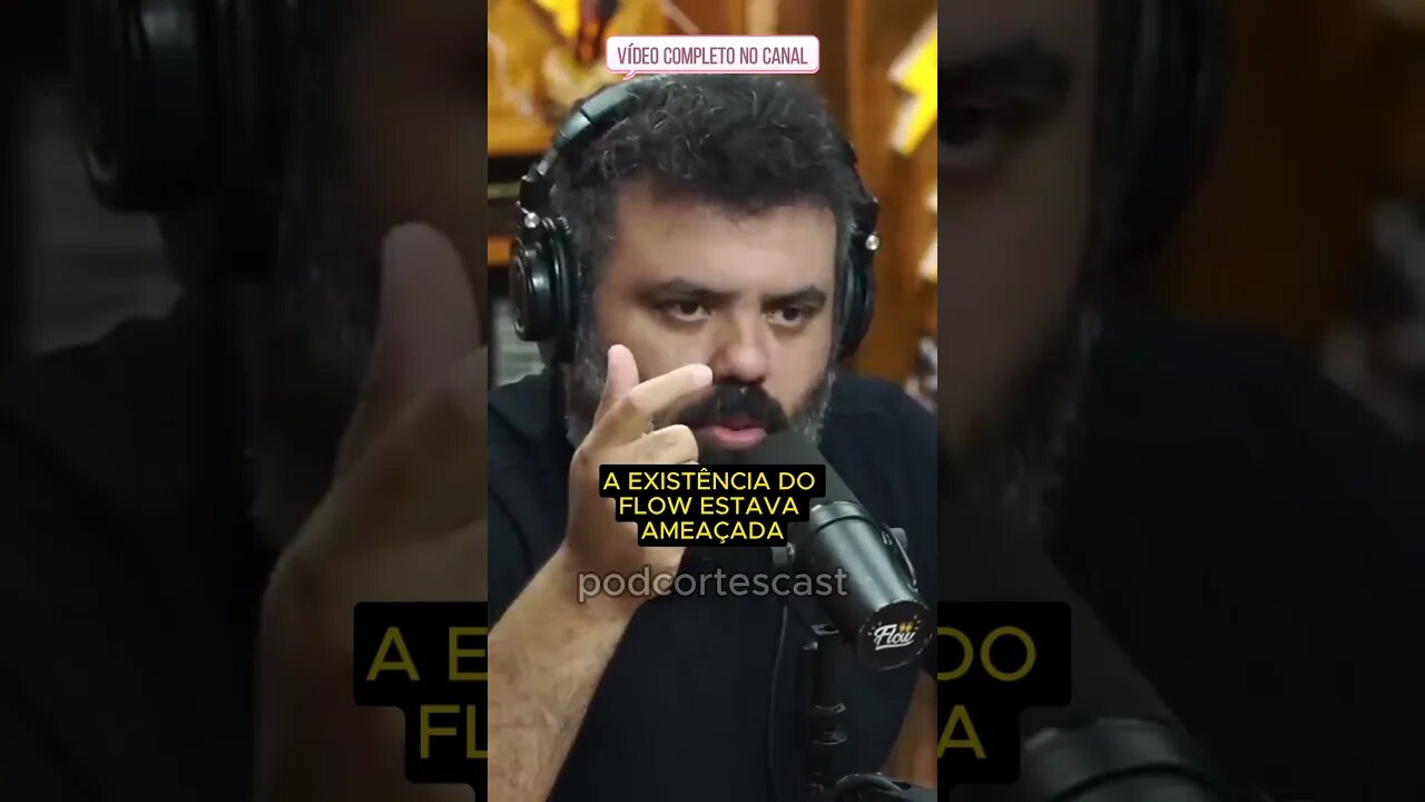 A EXISTÊNCIA DO FLOW ESTAVA AMEAÇADA #shorts #arthurpetry #monark #igor3k #flowpodcast