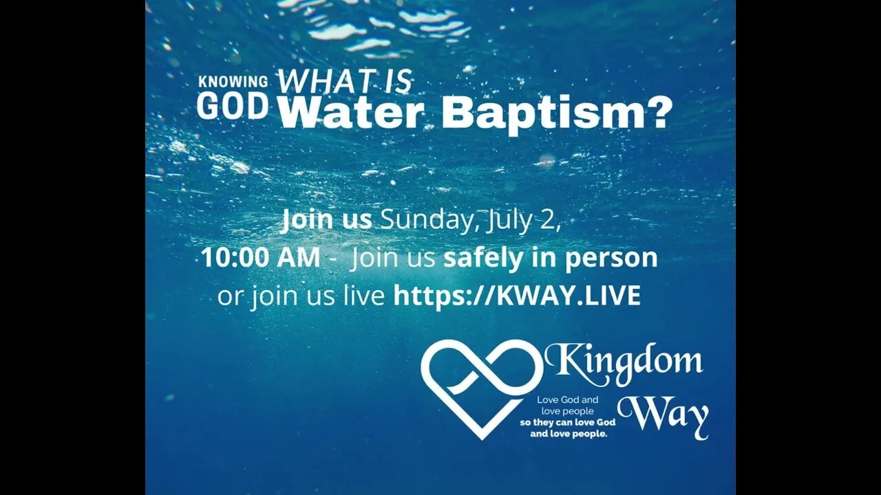 What is Water Baptism?