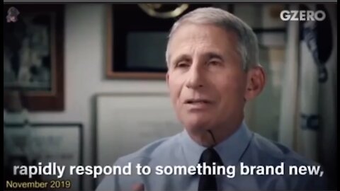 2019 Fauci wishing for "Brand New Pandemic"