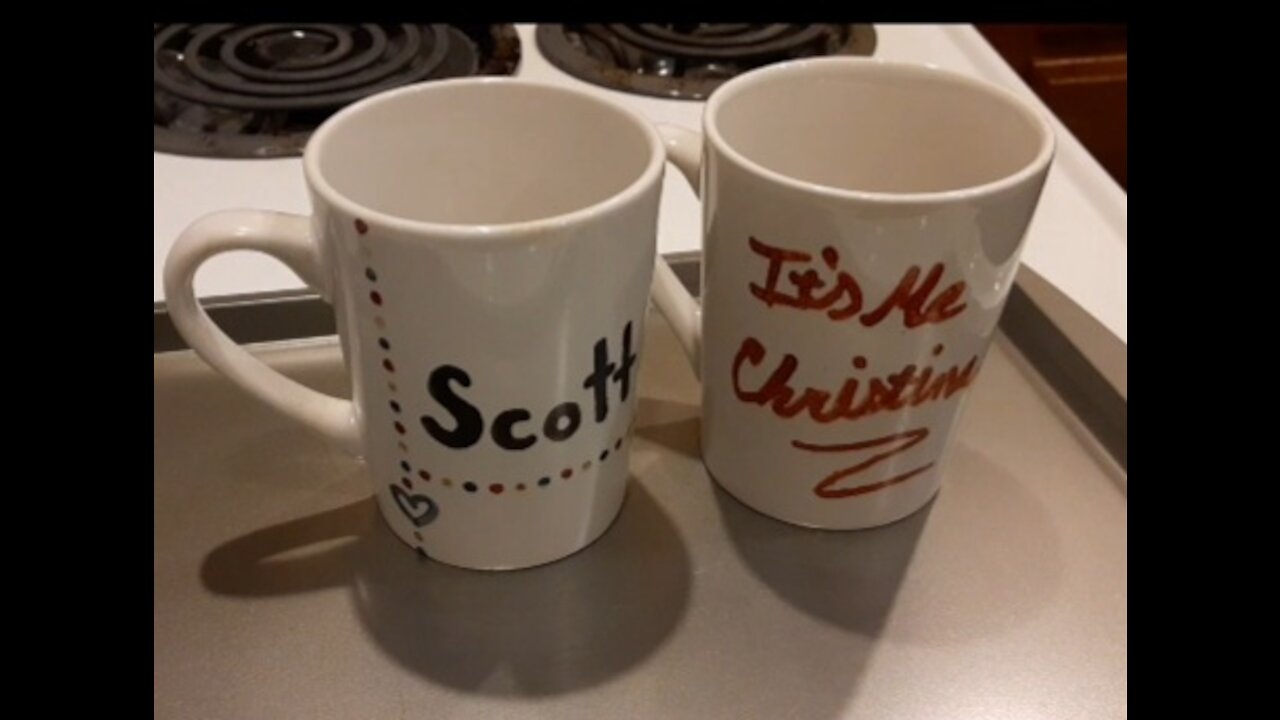 Make your own (DIY) personalized mug