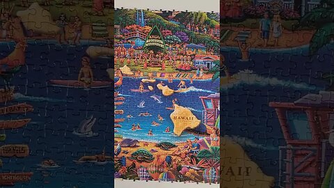 60,000 piece What a Wonderful World Jigsaw Puzzle Day 41! #shorts #jigsawpuzzles #puzzle #puzzles