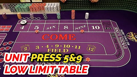 UNIT PRESSING 5&9 LOW LIMIT TABLE - SHORT