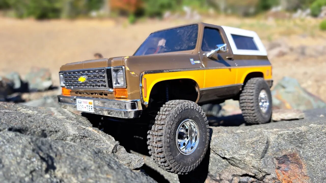 FMS K5 Blazer box stock rock crawling