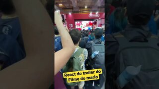 Fãs reagem do trailer do super Mario o filme