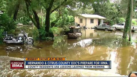 Flooded by Hermine, Crystal River residents use lessons to prep for Irma