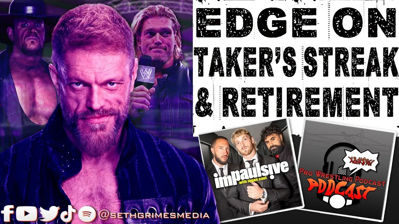 Edge on Declining to End Undertaker's Streak & Retirement | Clip from Pro Wrestling Podcast Podcast