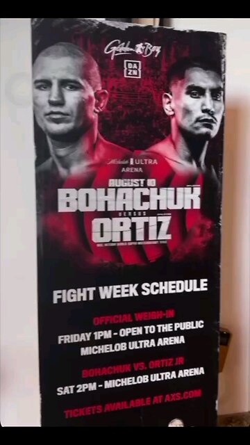 Vergil Ortiz Jr vs Serhii Bohachuk Prelims Las Vegas Fight Night