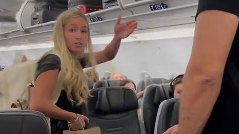 Man Goes Off On Woman On A Plane For Snatching His Apple Phone Charger