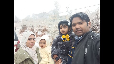 Snowfall at Jammu and Kashmir