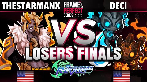 FPS5 Online - Thestarmanx (Urdah) vs. Deci (Afi/Galu) - Rushdown Revolt Losers Final