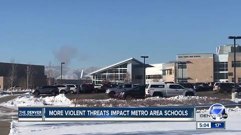 Violent threats to Colorado schools continue, Aurora PD investigating most recent threat