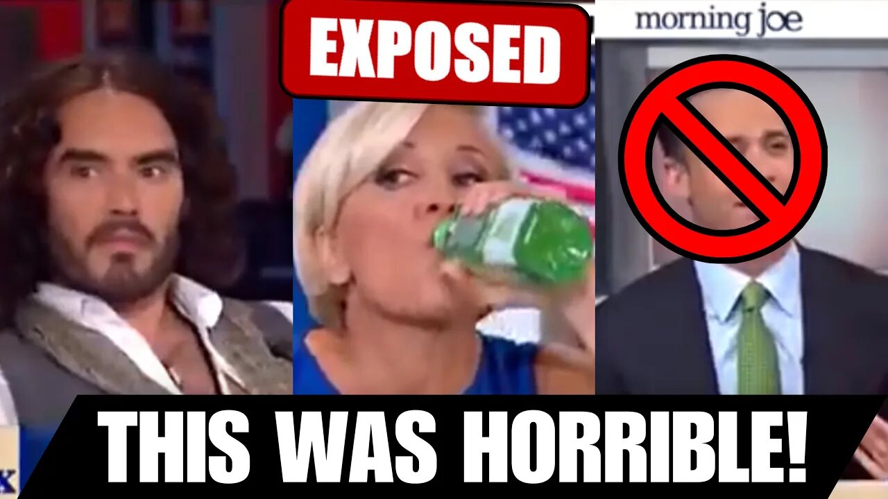 MSNBC DISGUSTING BEHAVIOR TOWARD RUSSELL BRAND..HE DESTROYS THEM WITH KINDNESS!
