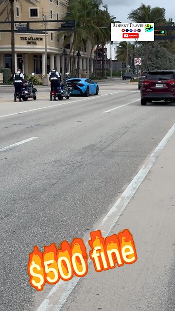 $500 fine #florida #fortlauderdale