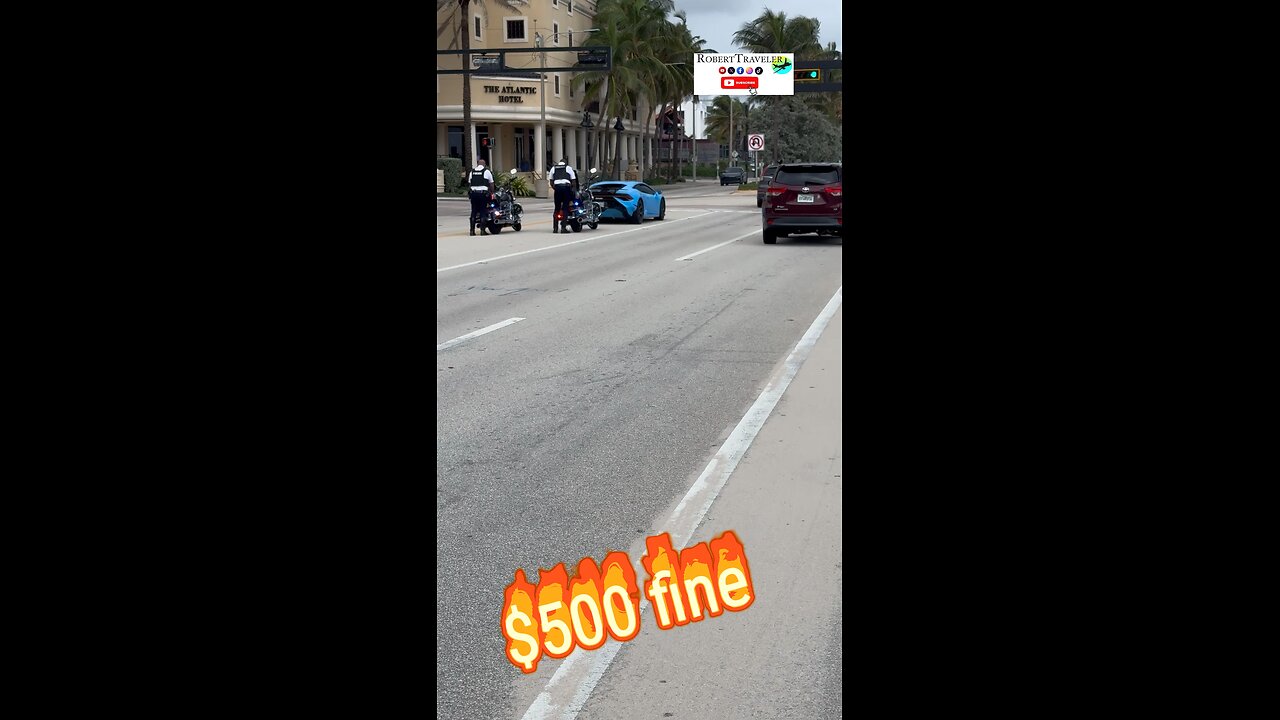 $500 fine #florida #fortlauderdale