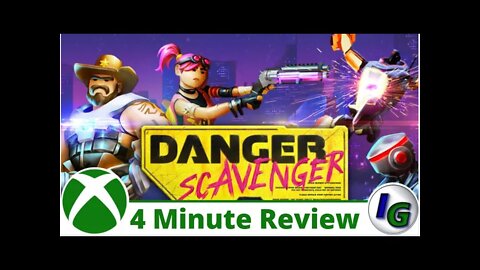 DANGER SCAVENGER 4 Minute Game Review on Xbox